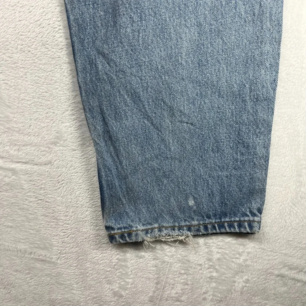 Vintage Levi's 550 Relaxed Fit Jeans Men's Blue Denim Straight Zip Fly - 34X33‎